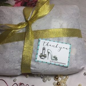 100 Poshmark Thank you customer Closet Cards